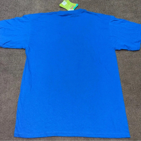 BRAND NEW SCOOBY DOO “WHO LET THE DOG OUT” VINTAGE SHORT SLEEVE BLUE shirt - Picture 4 of 10